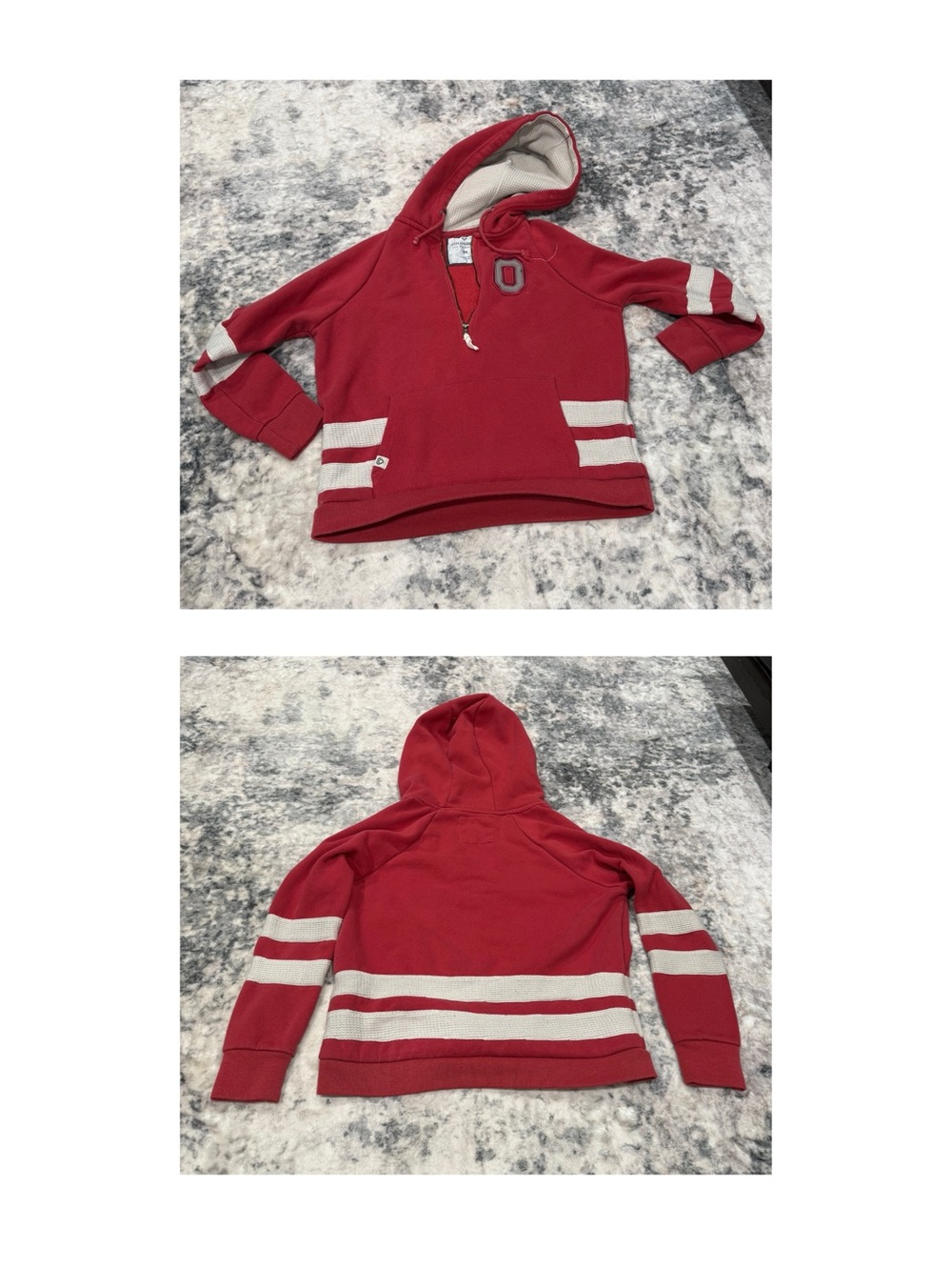 Colosseum Women’s Vintage Ohio State 1/4 Zip Pullover
